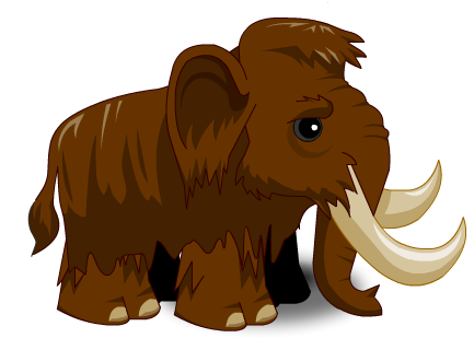 Go Prehistoric with Wooly Mammoth Cliparts - Fun Graphics for All Ages