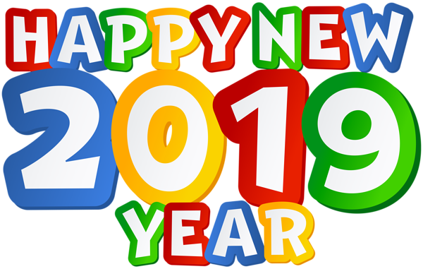 Happy New Year 2018 Transparent Background_779256