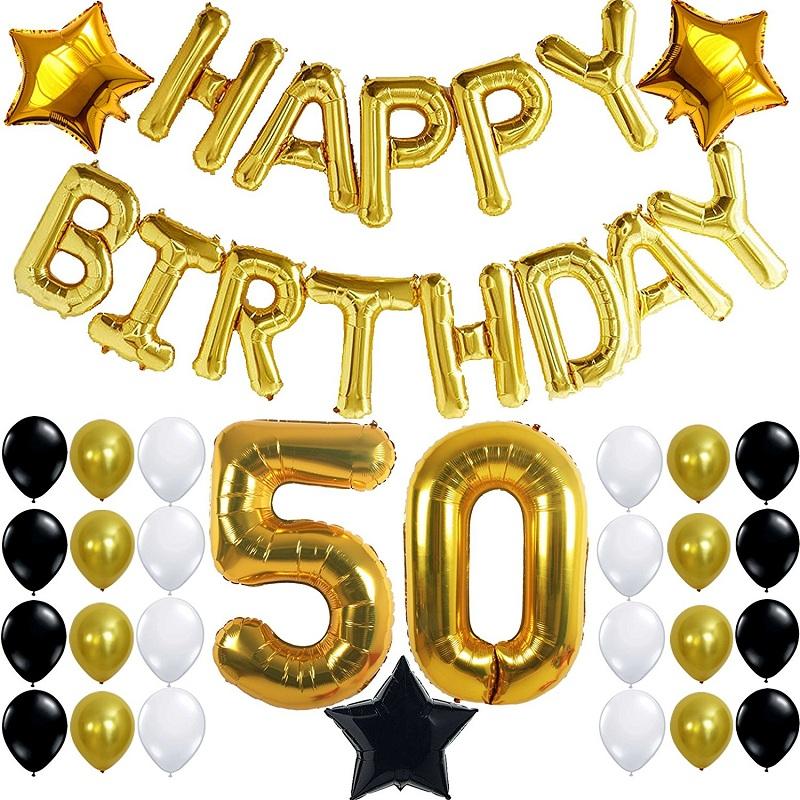 happy birthday 50th banner - Clip Art Library