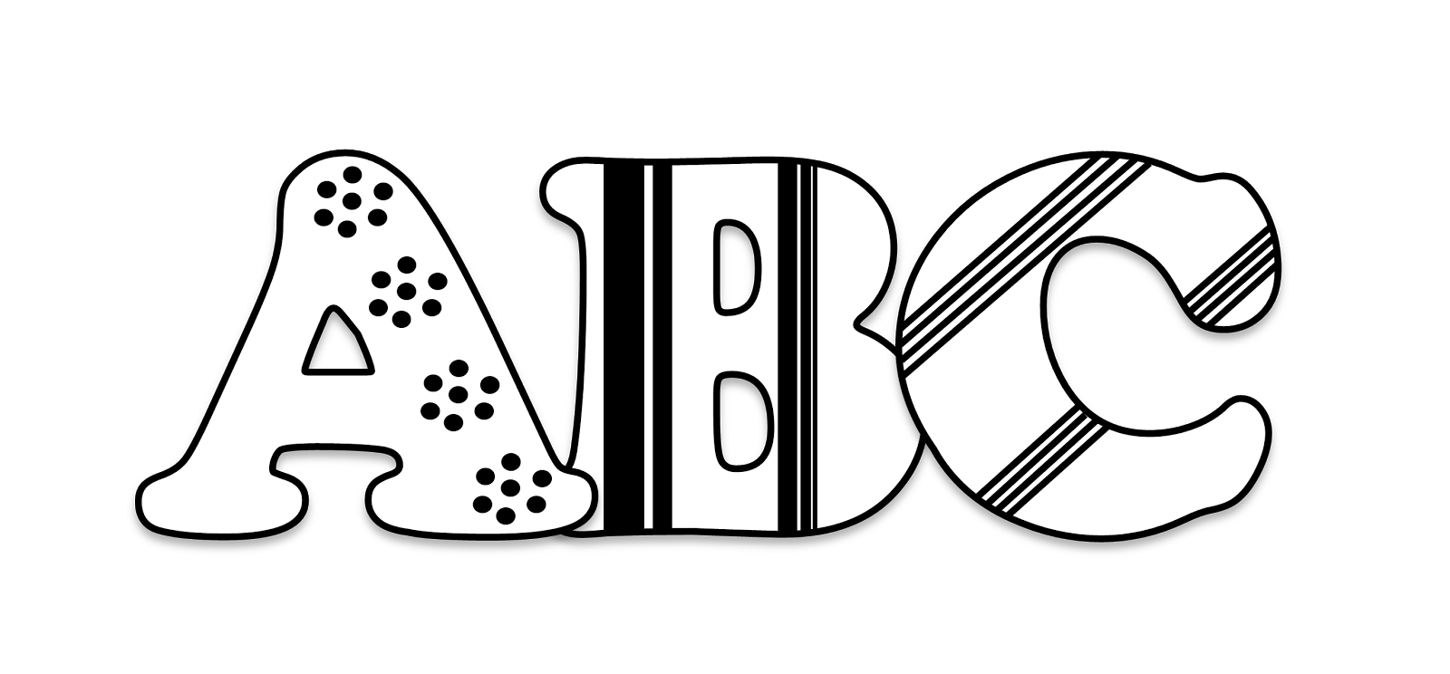 Free Abc Clip Art Black And White, Download Free Abc Clip Art Black And ...