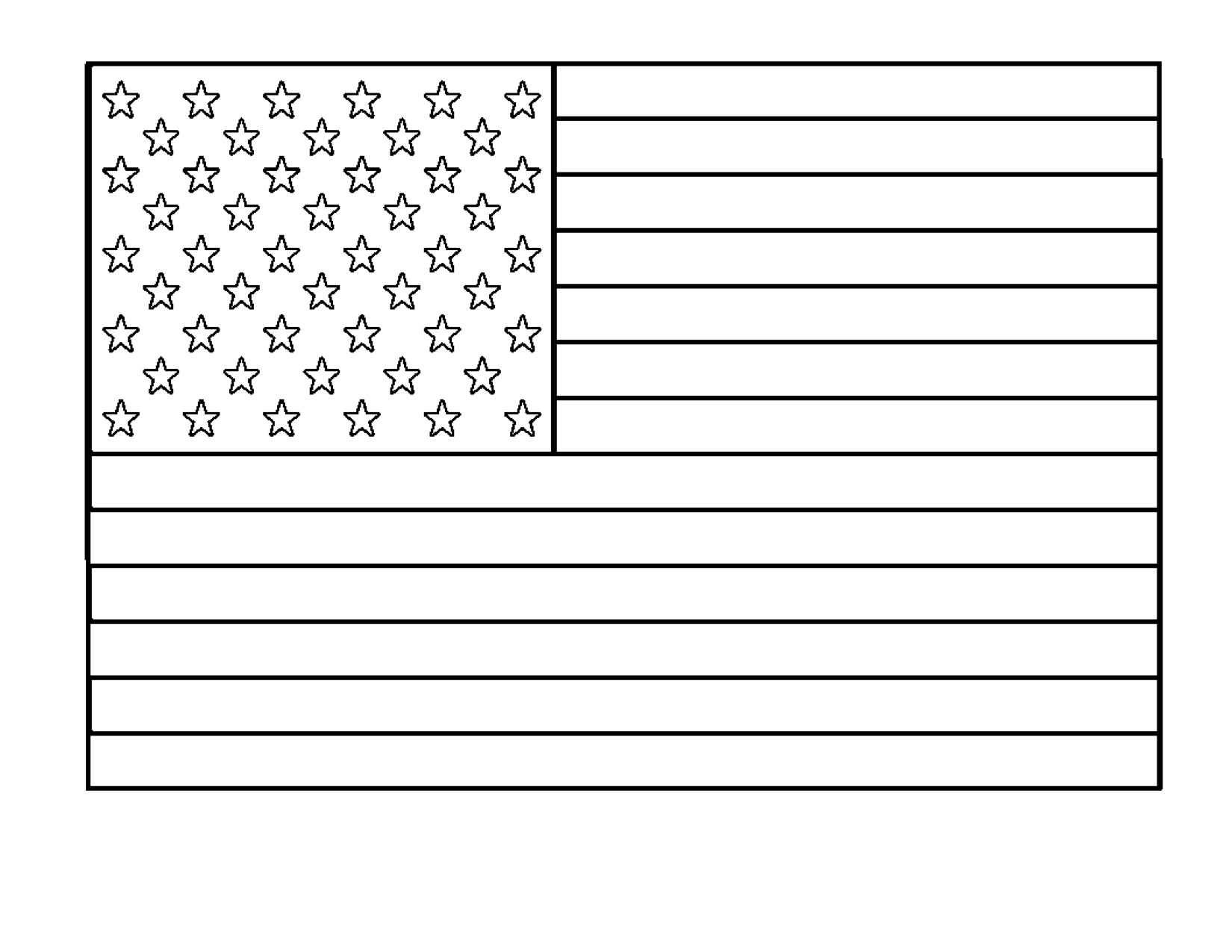 black and white american flag clip art