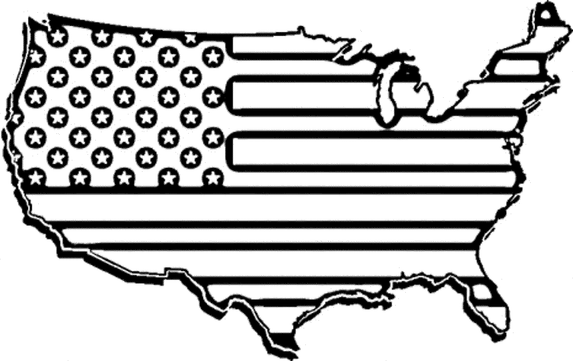Америка Раскраски Распечатать