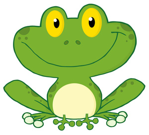 cartoon frog - Clip Art Library