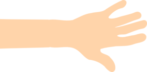 Caucasion Arm And Hand Clip Art 