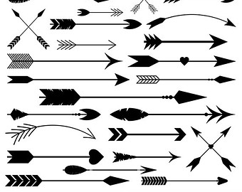 Fancy Curved Arrow Svg Clip Art Library