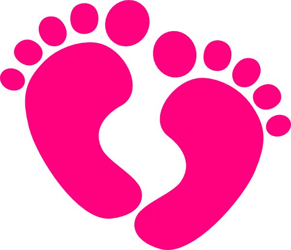 Baby Girl Baby Feet Pictures Clip Art Baby Feet Clip Art Vector 