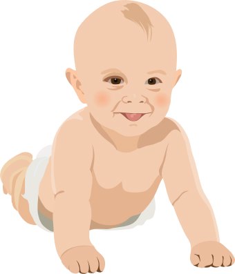 Smiling Baby Clip Art_cdn