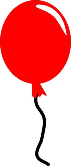 red balloon clipart - Clip Art Library