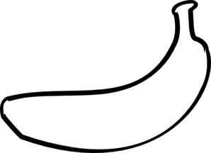 Banana Clipart Black And White  Free Clipart Images