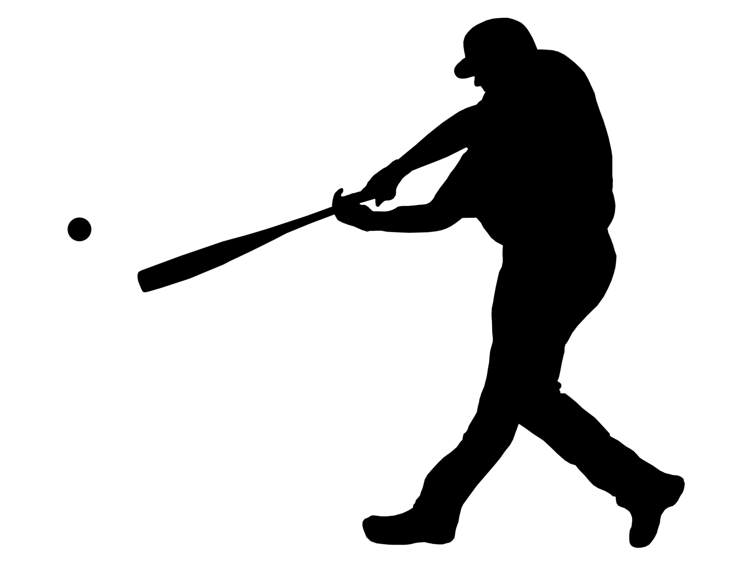 Baseball player clipart free images 8 