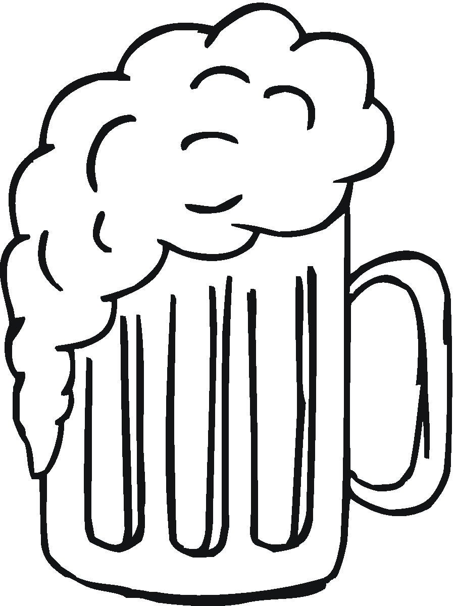 Beer mug mug of beer clip art at vector image