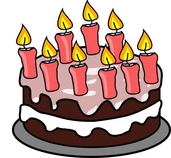 9Th Birthday Cake Clip Art At Clker
