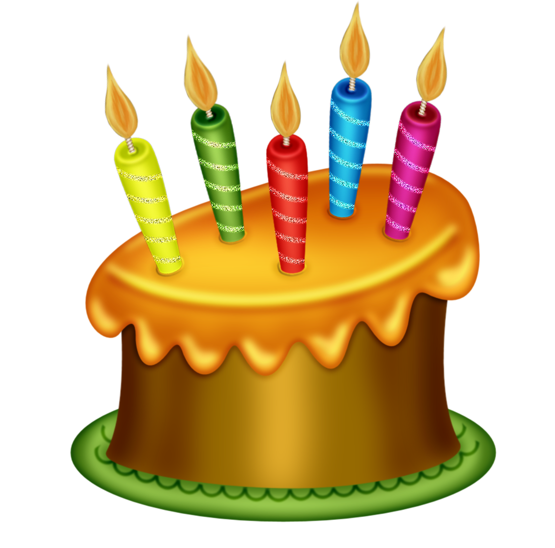 Happy Birthday Cake Clip Art Png Clipartbay