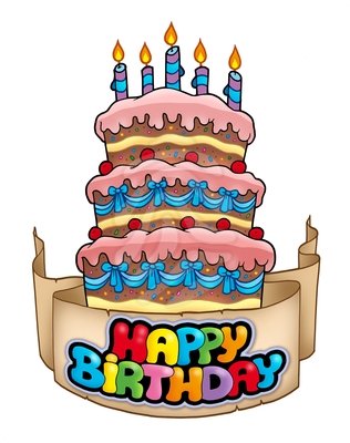 Happy Birthday Cake Clipart – Gclipart
