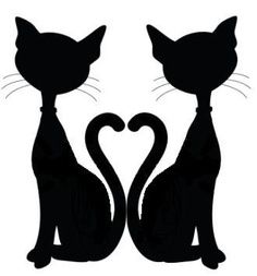 Best 25+ Black cat silhouette ideas only on Pinterest Black cat 