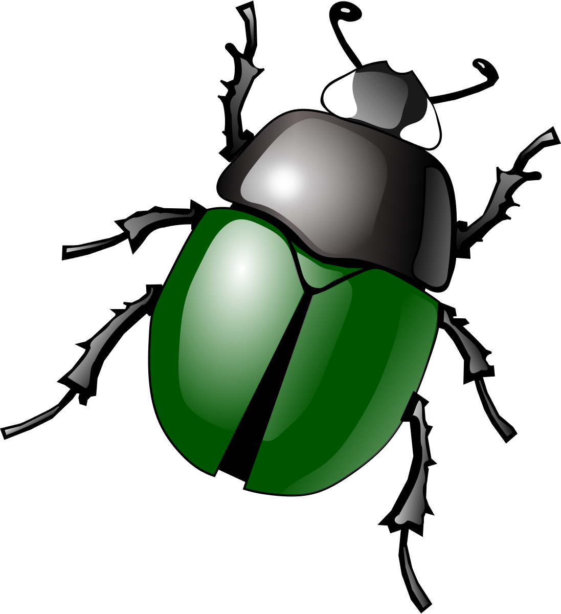Black Bug Clip Art – Clipart Free Download