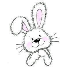 cute bunny rabbit clip art