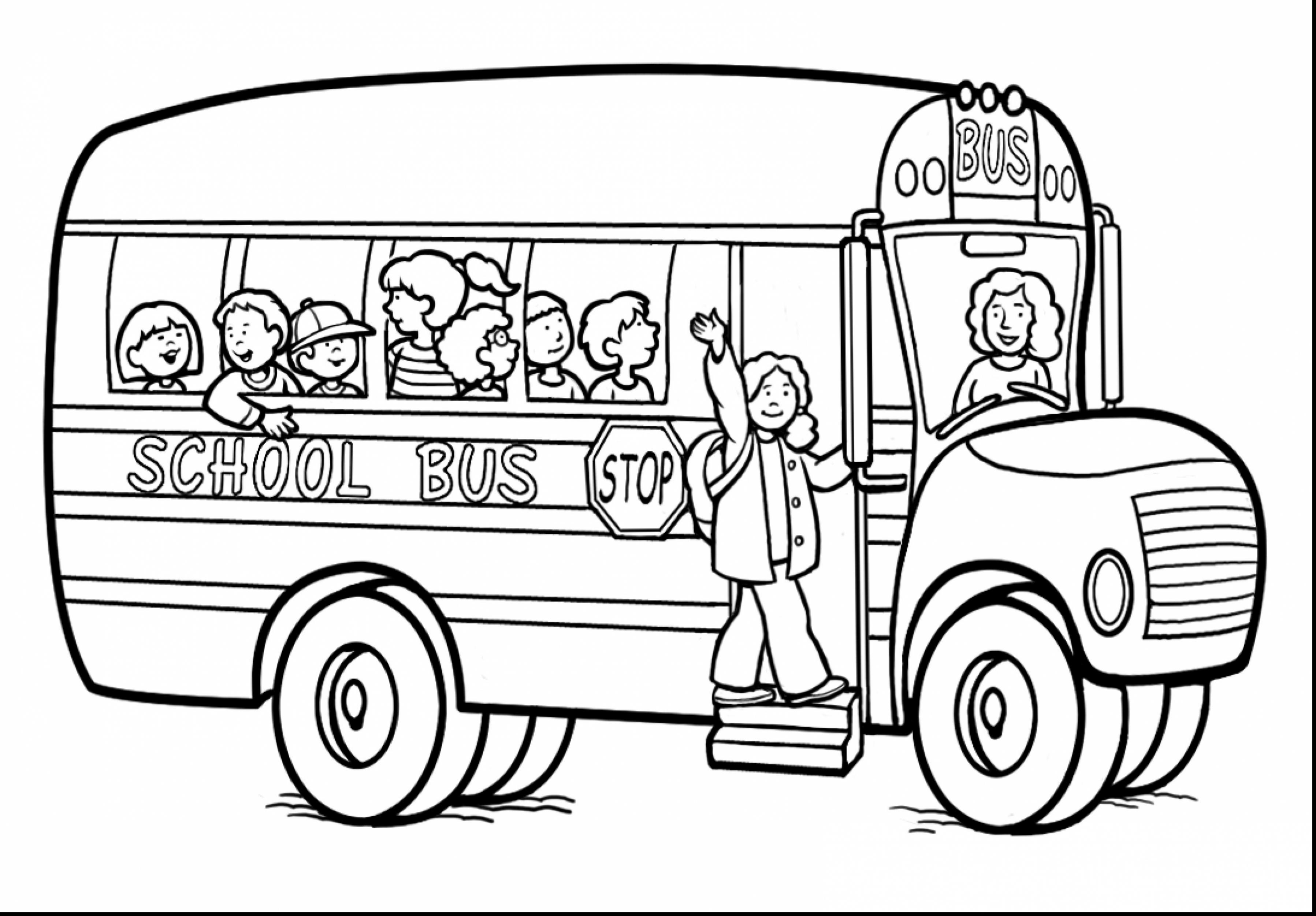 clip art bus black and white - Clip Art Library