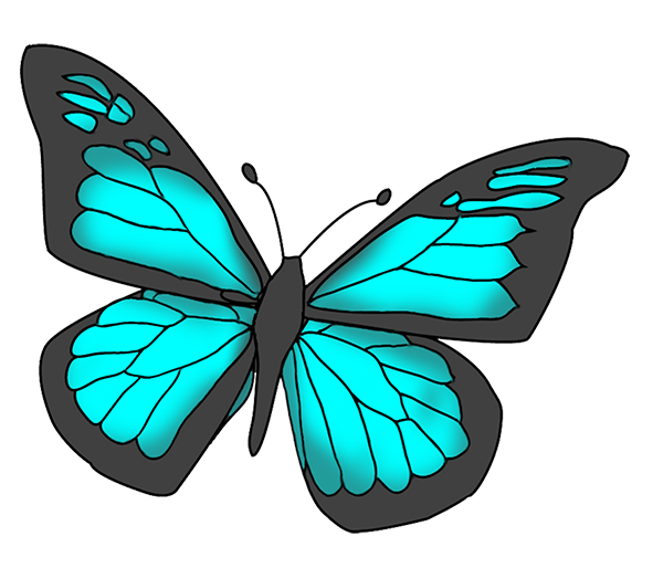 Blue Butterfly Clipart Free Images Clipartpost_clipartpost