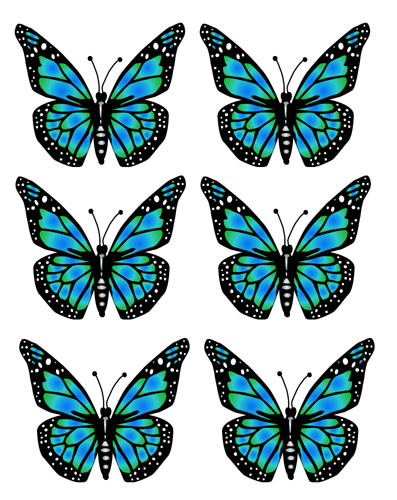 Butterflies Blue Butterfly Clipart Free Images Clipartix_clipartix
