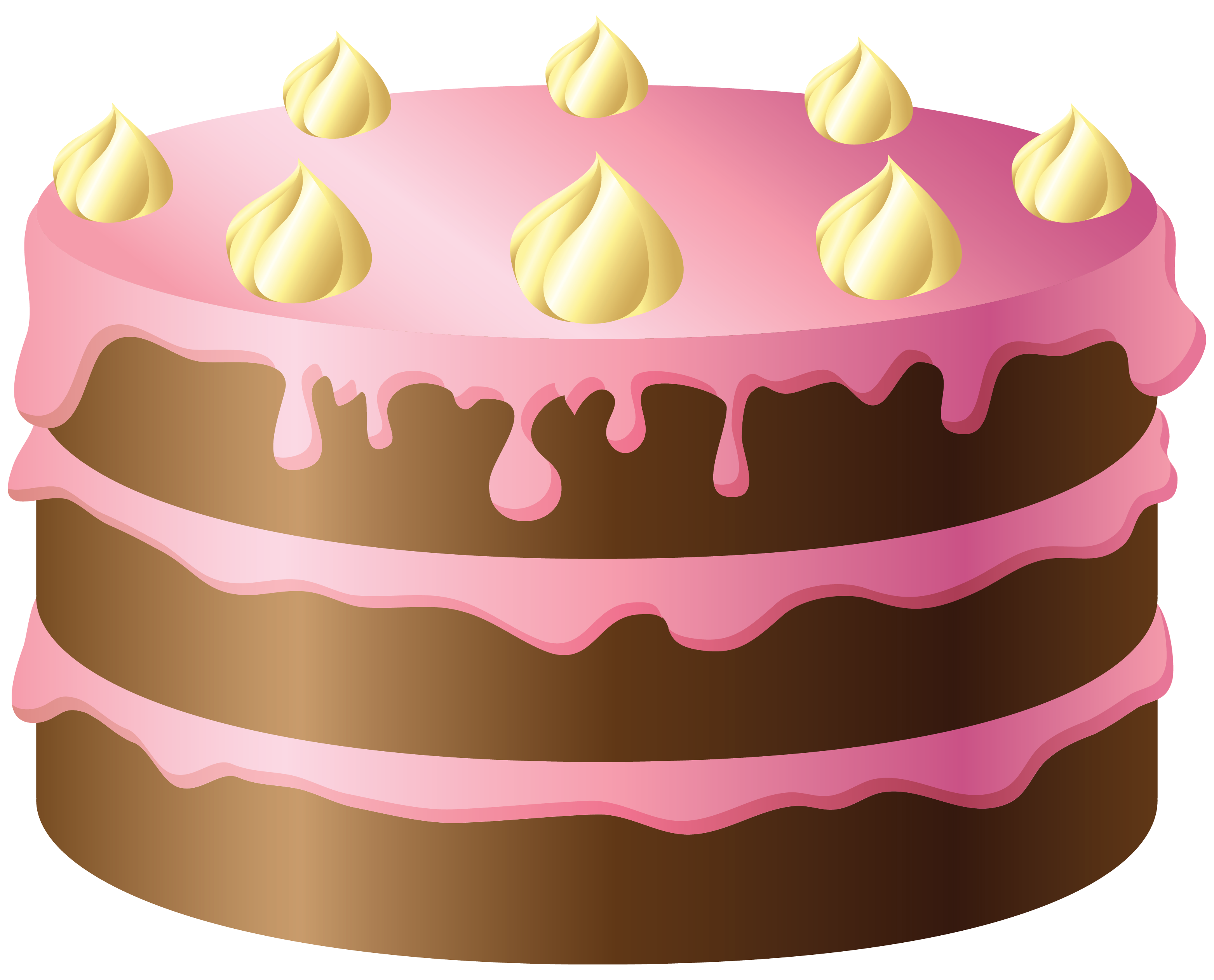 editable clip art cake