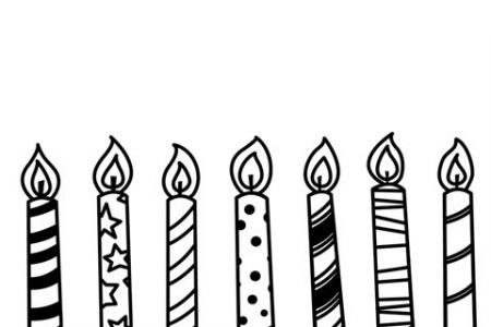 Free Candle Clipart Black And White, Download Free Candle Clipart Black