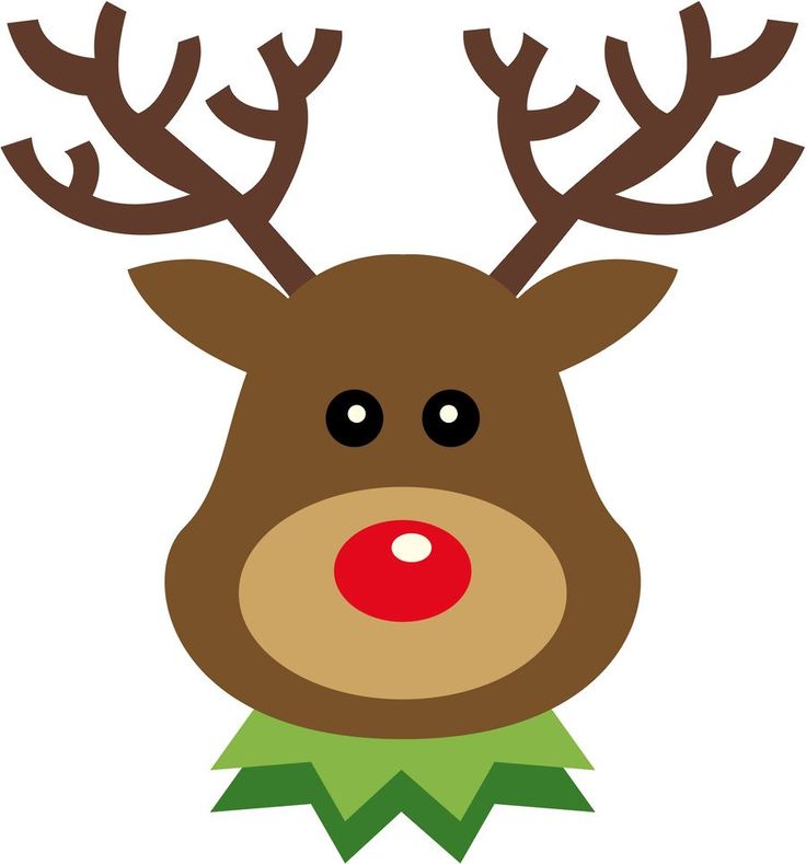 181 Best Clip Rudolf Images On Pinterest Drawings, Christmas 