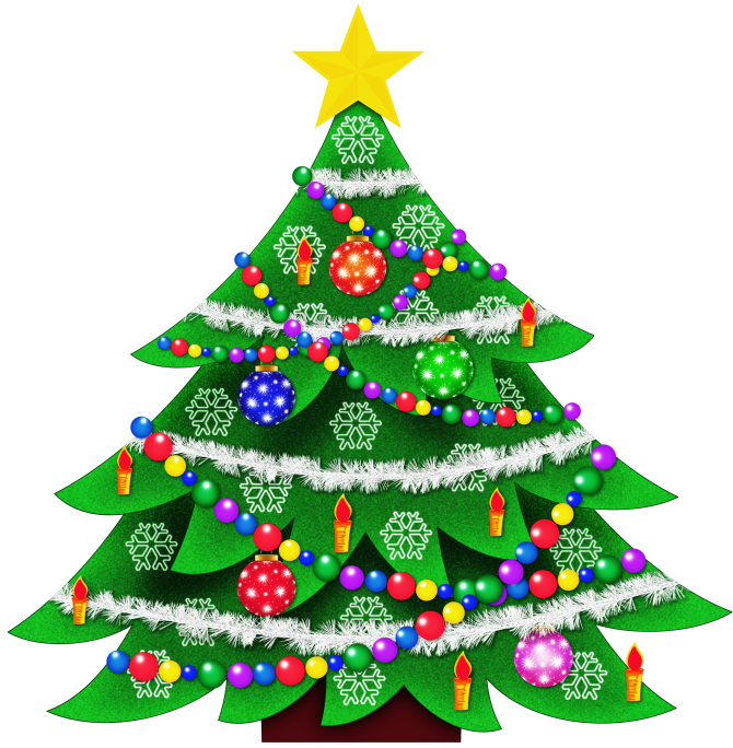 Free Christmas Tree Clip Art Transparent Background, Download Free ...