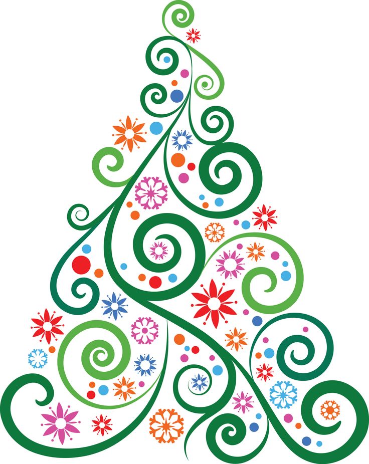 41 Best Graphic Christmas Tree Images On Pinterest Christmas 