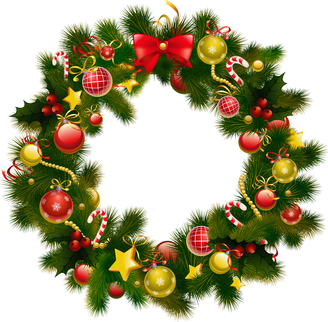 Clipart Christmas Garland  Free Clipart Images