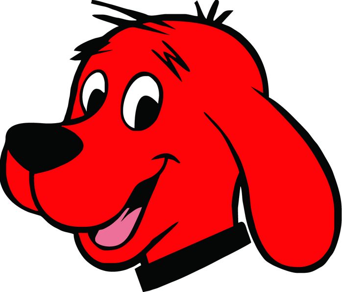 Clifford clipart easy dog