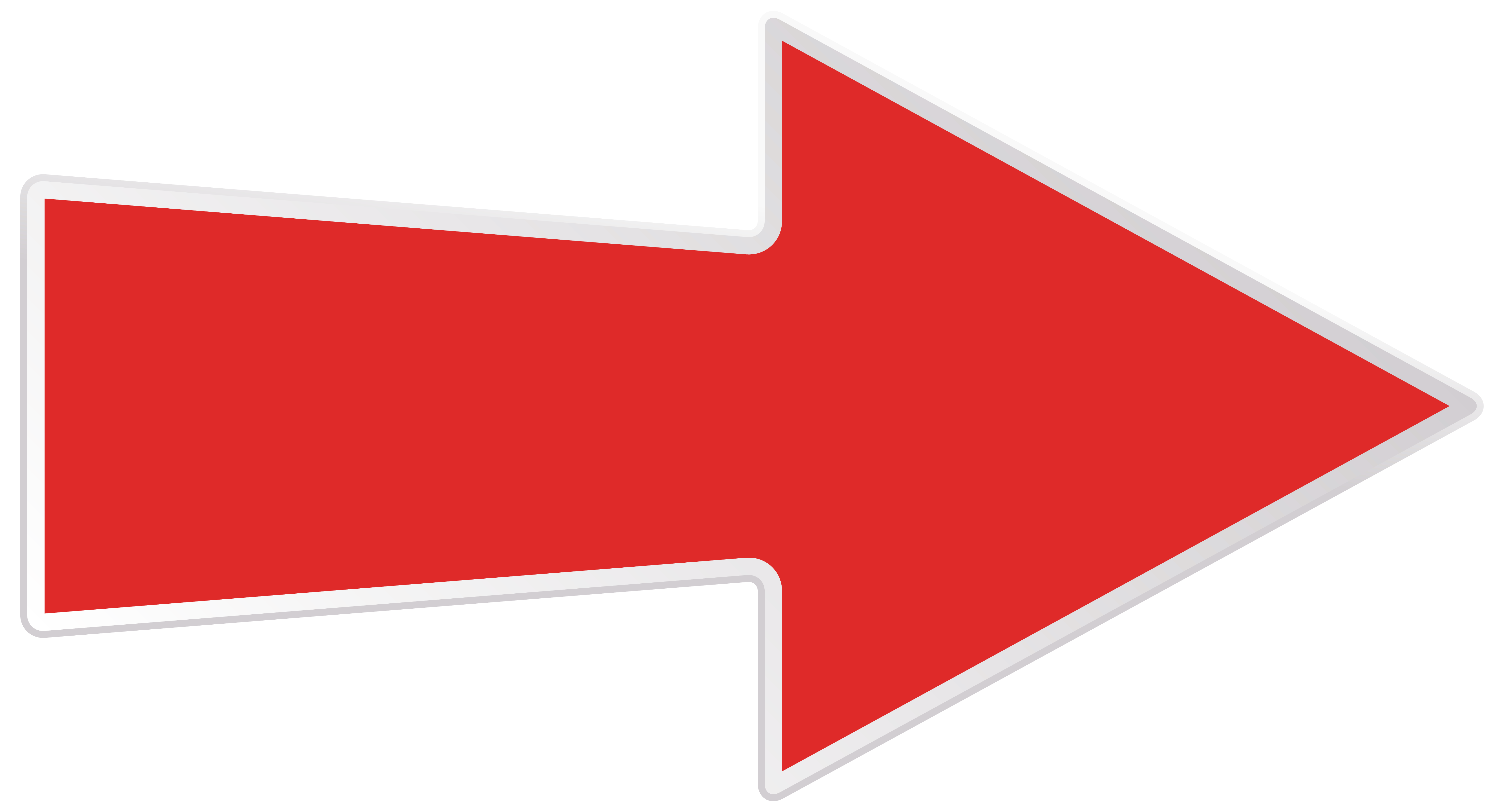 Red Right Arrow Transparent PNG Clip Art Image Cosas que me 