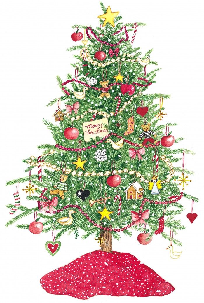 Clip Art Christmas Tree Images For Drawing : We are always buy three ...