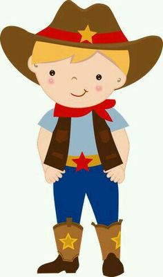 cowboy desenho - Clip Art Library