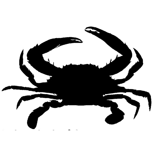 Crab black and white crab clip art black and white free clipart 