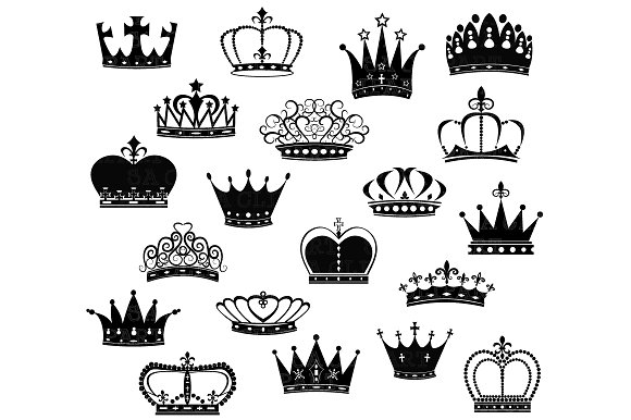 Black Crown Clip Art Found On Polyvore Arts And Crafts And DIY 
