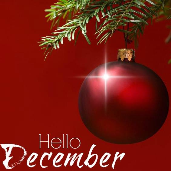 welcoming december by christmas - Clip Art Library