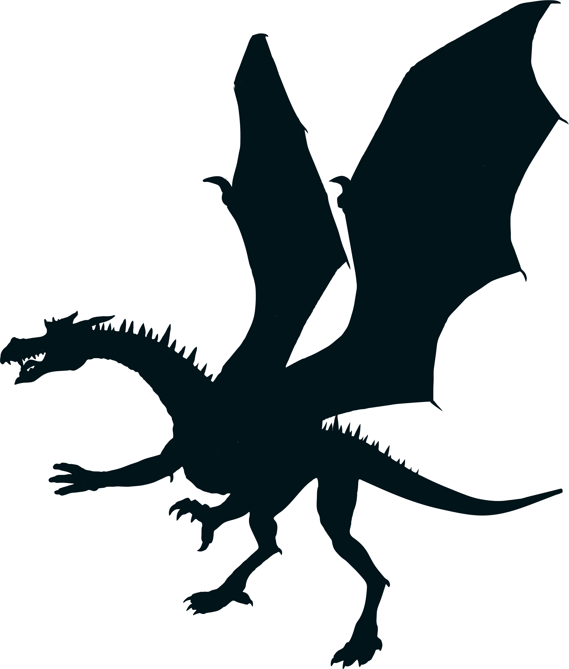 Free Dragon Silhouettes, Download Free Dragon Silhouettes png images ...