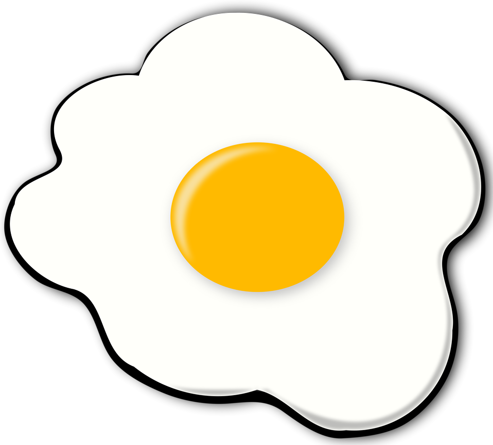 sunny side up eggs clipart - Clip Art Library