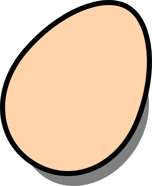 Brown Egg Clip Art 
