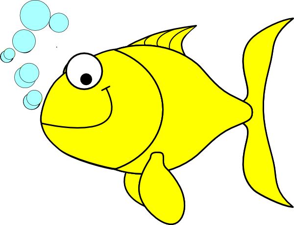 Fish Clipart Fish Yellow Clip Art Vector Clip Art Clipartix_clipartix