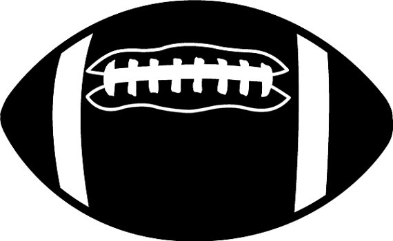 Free Football Clip Art Black And White, Download Free Football Clip Art ...