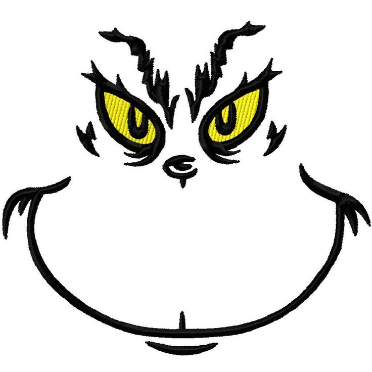 how the grinch stole christmas clip art black and white