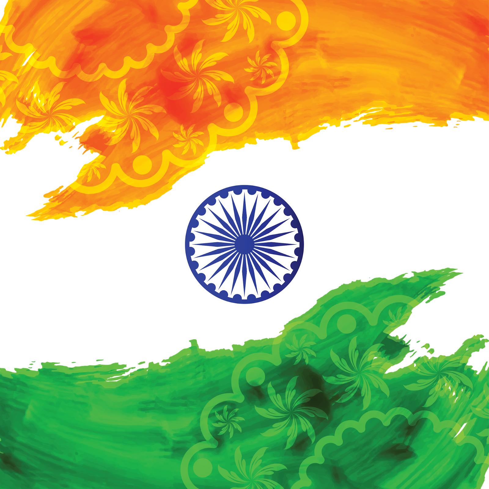 indian flag png vector