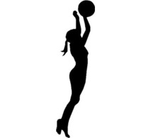 clipart volleyball player