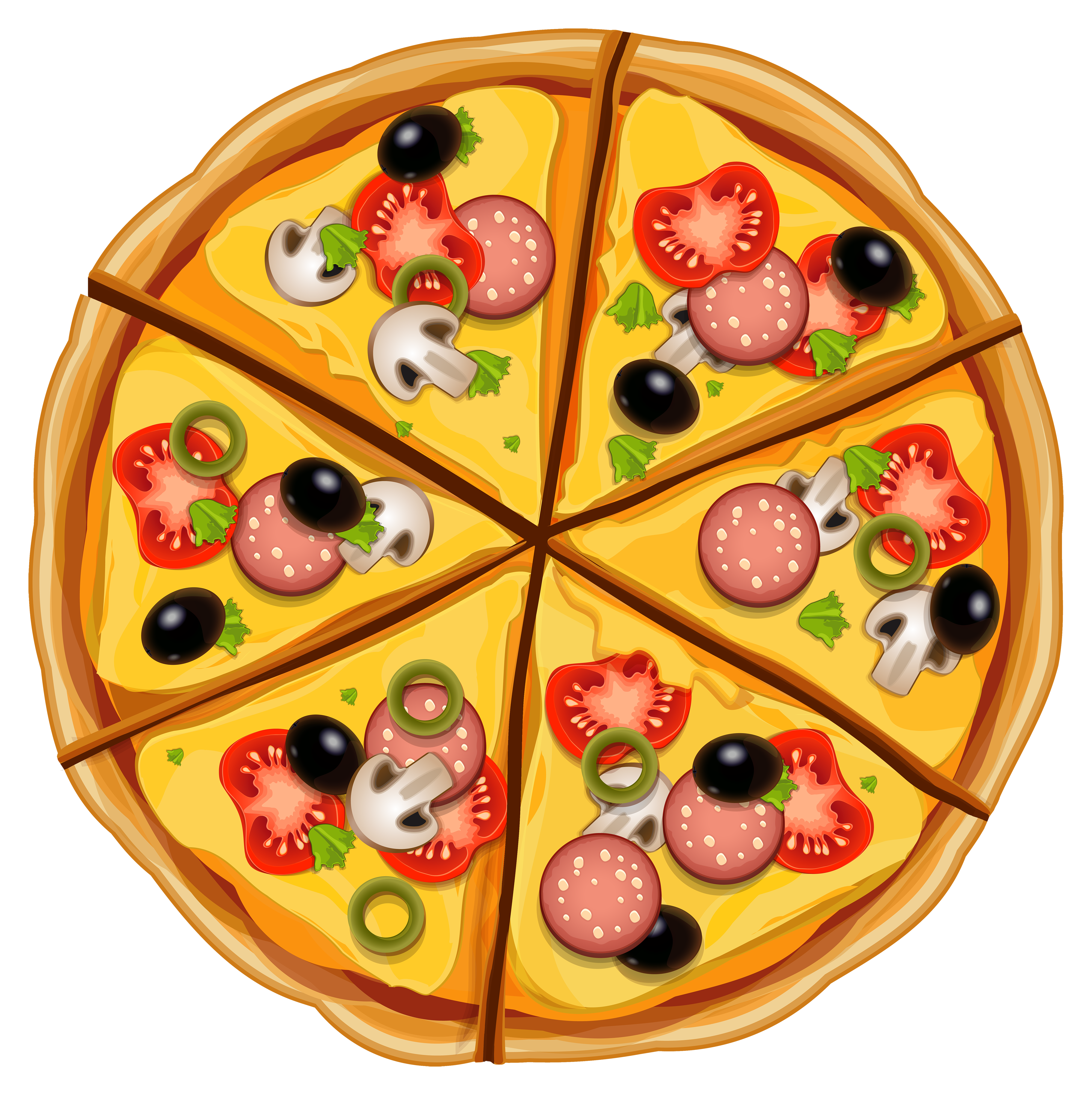 Free Pizza Clipart Transparent Background, Download Free Pizza Clipart ...