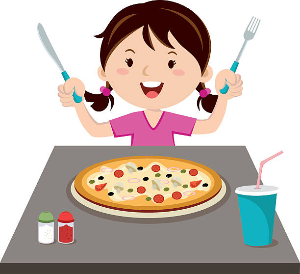 Eating Pizza Clipart Clipartxtras_img
