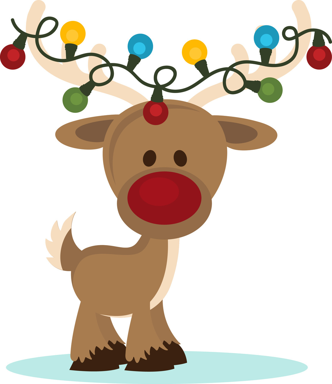 Christmas Reindeer Clip Art Clip Art Library