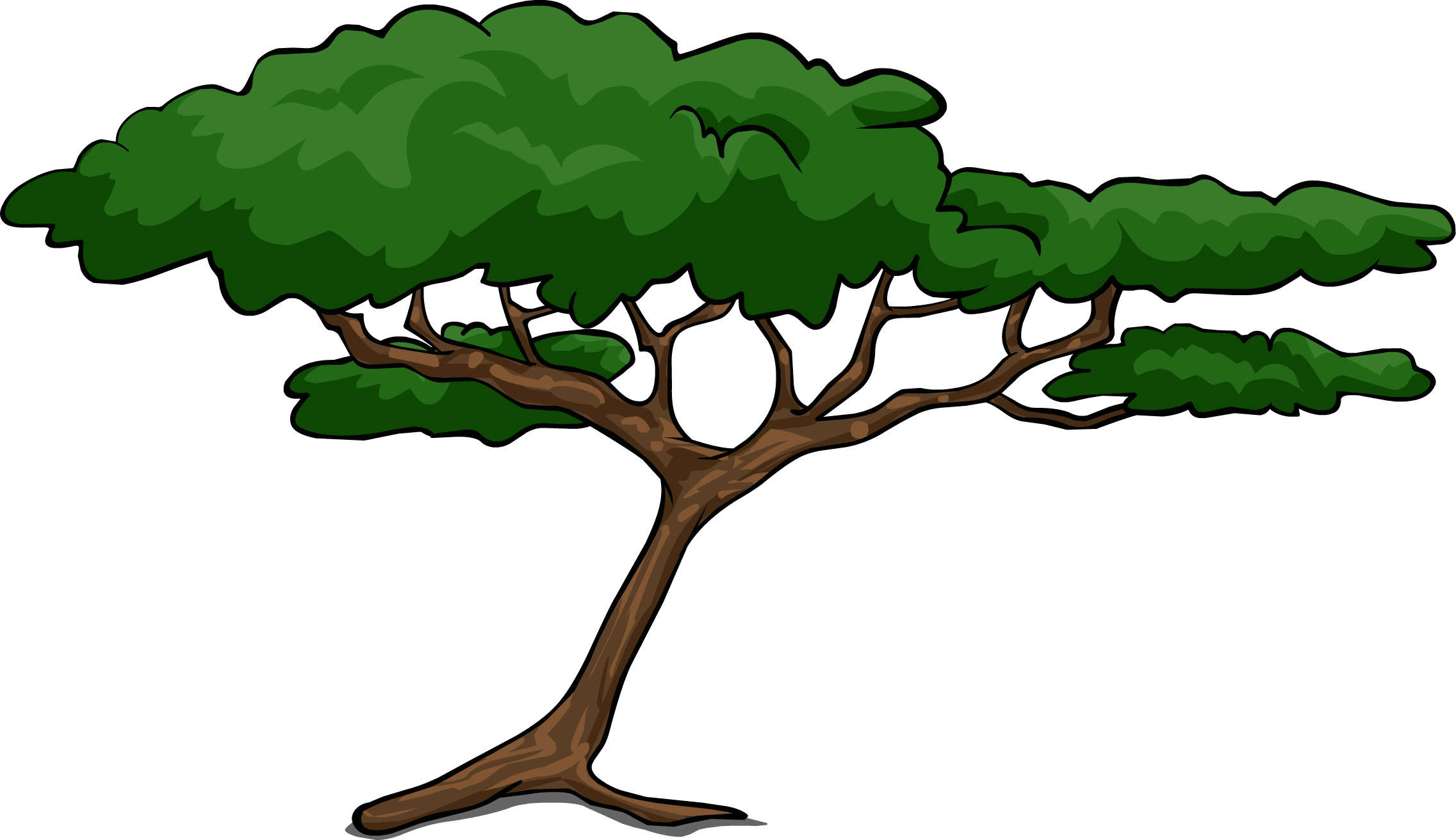 African Trees Clipart